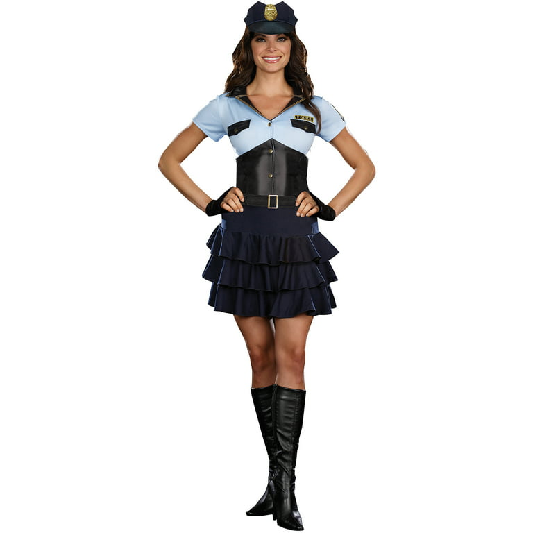 Halloween Women's Adult Medium Police Officer Costume
