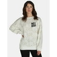 thumbnail image 1 of Halloween Women’s Hey Boo Graphic Sweatshirt, Sizes XXS-XXL, 1 of 5
