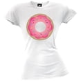 thumbnail image 1 of Halloween Women's Juniors Donut Short Sleeve Graphic Tee, 1 of 1