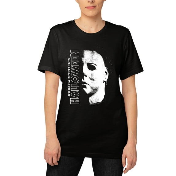 Halloween Women's Juniors Michael Myers Short Sleeve Graphic Tee