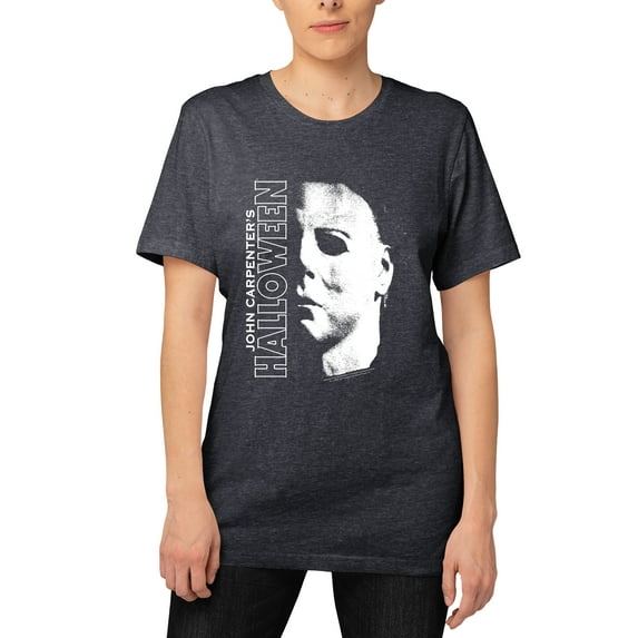 Halloween Women's Juniors Michael Myers Short Sleeve Graphic Tee