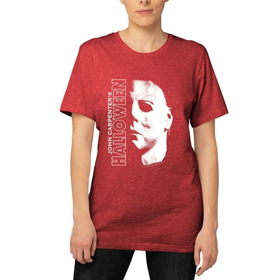 Halloween Women's Juniors Michael Myers Short Sleeve Graphic Tee