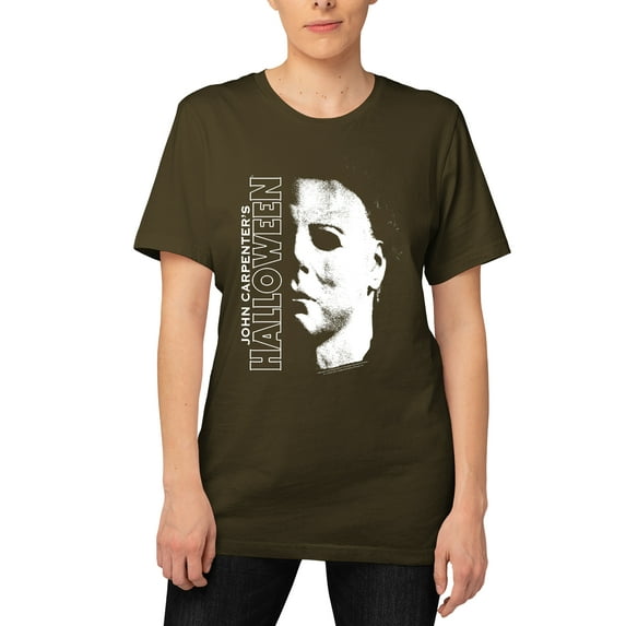 Halloween Women's Juniors Michael Myers Short Sleeve Graphic Tee