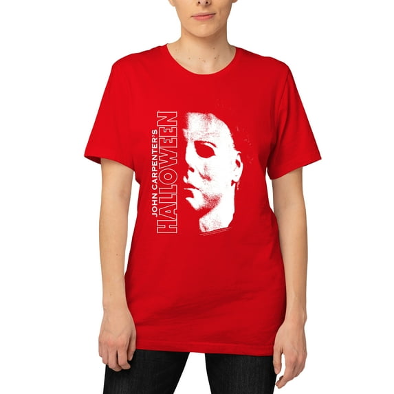 Halloween Women's Juniors Michael Myers Short Sleeve Graphic Tee