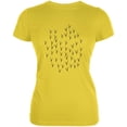thumbnail image 1 of Halloween Women's Juniors Yellow Canary Bird Costume Short Sleeve Graphic Tee, 1 of 2