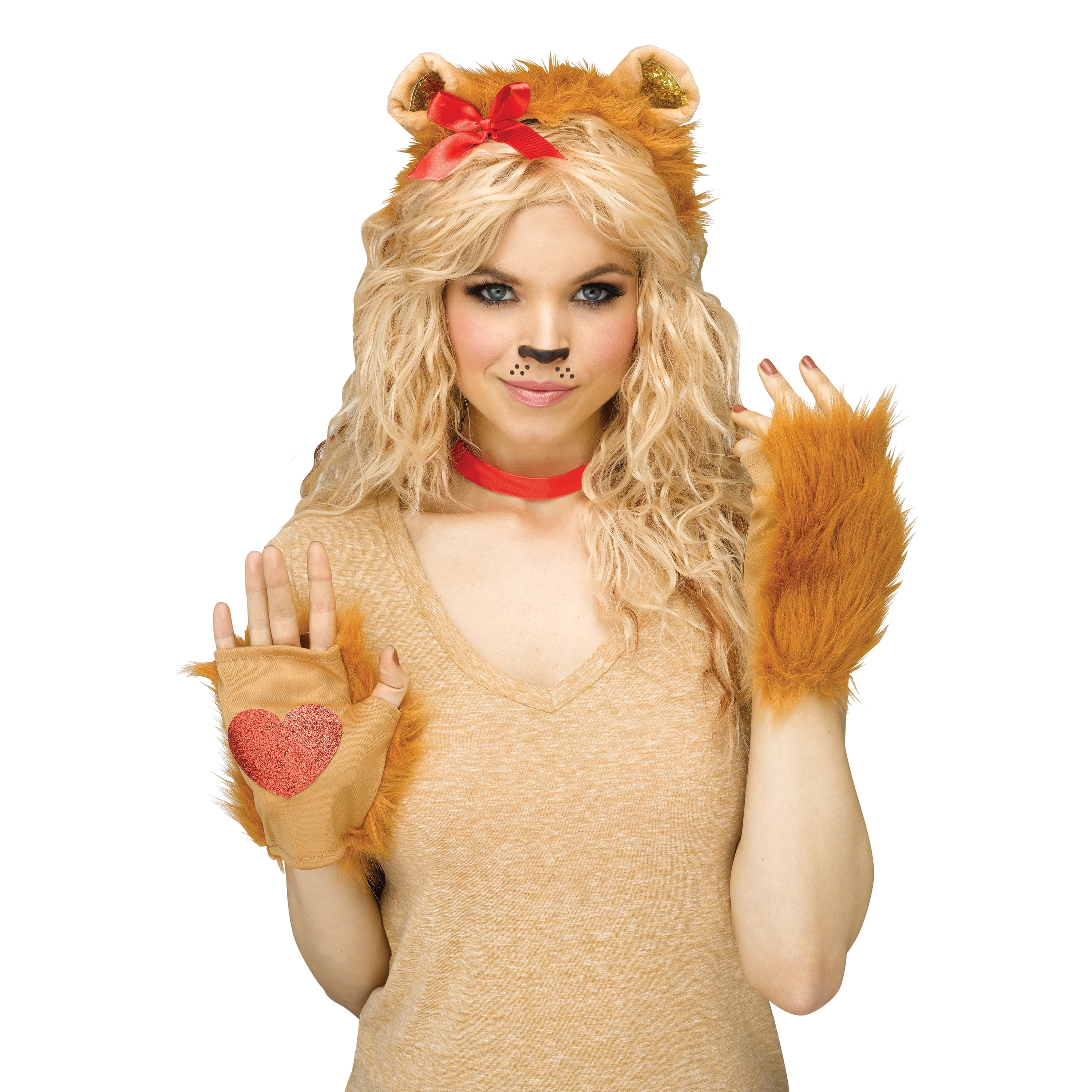Halloween Women's Lion Costume Accessory Kit, by Way To Celebrate