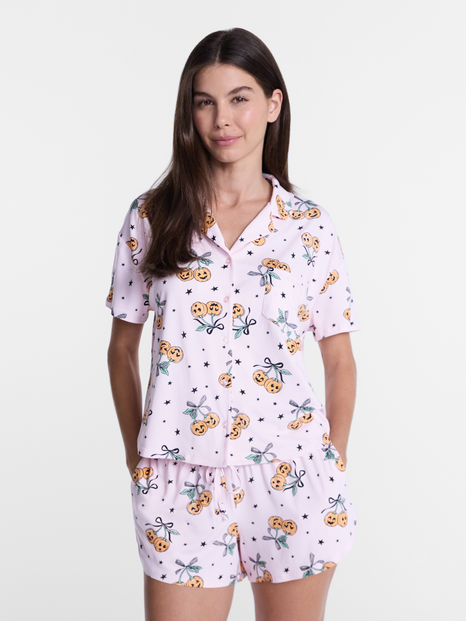 Halloween Women S Notched Top And Shorts Pajama Set From Way To Celebrate 2 Piece Sizes XS 3X: What to Know Before You Buy