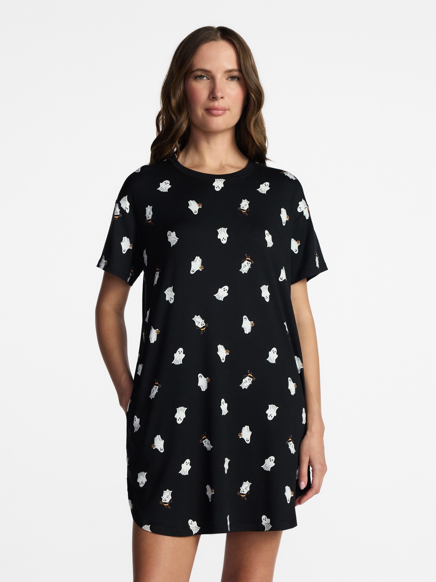 Halloween Women S Sleepshirt Top And Socks Set From Way To Celebrate 2 Piece Sizes XS 3X: Shop With Context