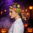 thumbnail image 1 of Halloween Women's Surgical Scrub Cap with Adjustable Fit & Sweatband - Breathable Nurse Hats, 1 of 6