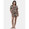 Actual Color: Black Soot Print, Clothing Size: XS