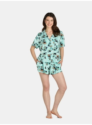 Shop Womens Pajamas Loungewear Orange Walmart