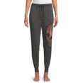 thumbnail image 1 of Halloween Women's and Women's Plus Skull Jogger Pants, 1 of 5