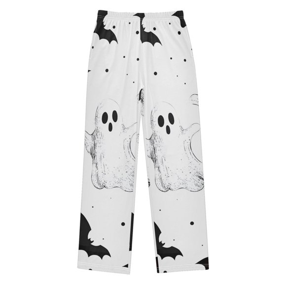 Halloween Wonderful Pattern Pajama Pants Soft Lightweight Lounge Pants Bottoms Sleep Pants Warm Comfy