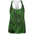 thumbnail image 1 of Halloween Wood Elf Scale Mail Armor Costume All Over Womens Work Out Tank Top Multi 2XL, 1 of 2