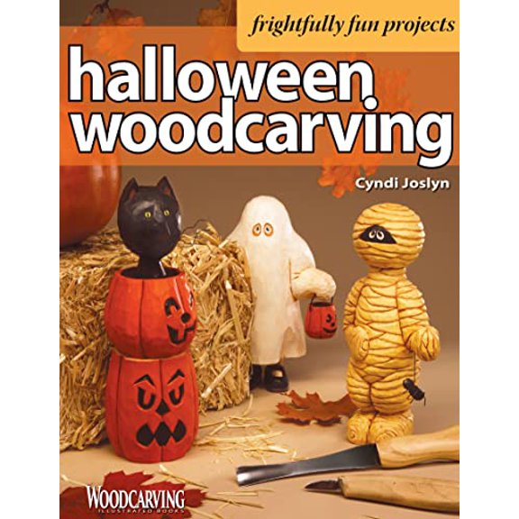 Pre-Owned Halloween Woodcarving: Frightfully Fun Projects (Paperback) 1565232895 9781565232891
