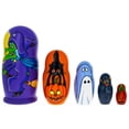 thumbnail image 1 of Halloween Wooden Nesting Dolls 5.75 Inches, 1 of 4