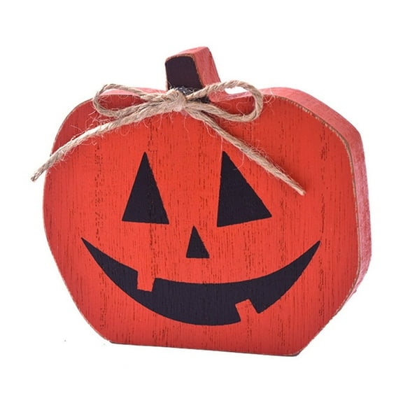 Taicans Halloween Wooden Ornaments - Gothic Layered Tray Decor with Pumpkin,Bat & Witch Hat,Spooky Ghost Desktop Decorations for Party,Funny Scary Centerpiece for Dining Table,Halloween Home Decor