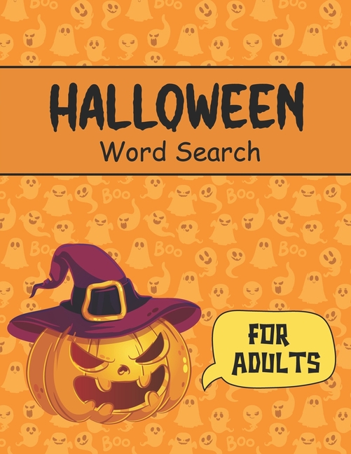 Halloween Word Search: Large Print Spooky Halloween Word Search Puzzles ...