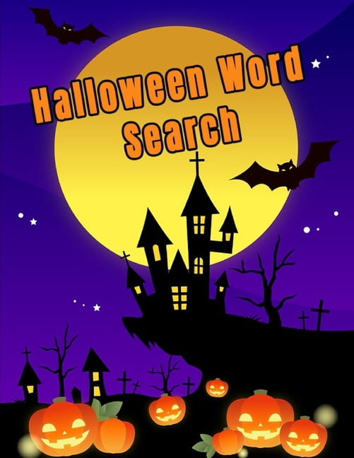 Halloween Word Search: Spooky Halloween Word Search Puzzles For Adults ...