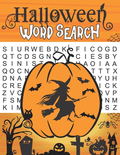 Halloween Word Search: Word Search Book for Adults with 60 Halloween ...
