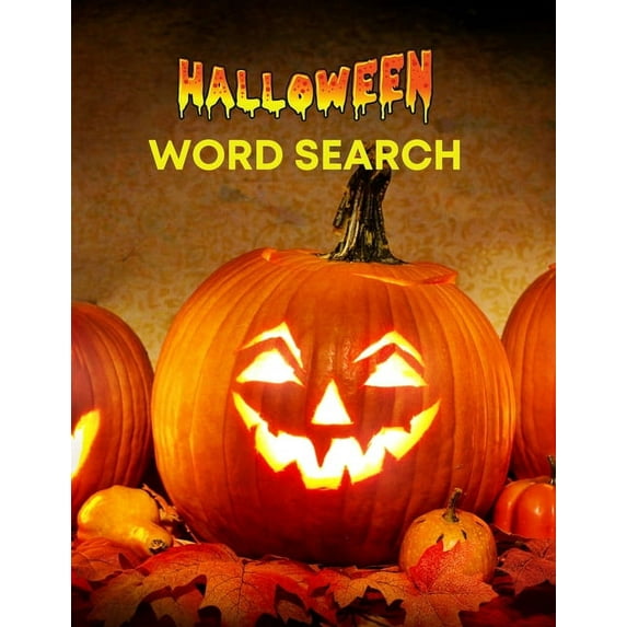Halloween Words Search: 40 Puzzles with Word Search and Solutions 53 Pages, (Paperback)