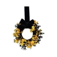 thumbnail image 1 of Halloween Wreath 18 Inch Artificial Floral for Front Door Halloween Decoration, 1 of 7