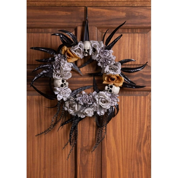 Sunstar Gothic Wreath Halloween Decoration - 15 in