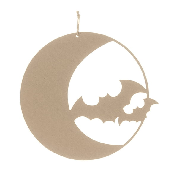 Halloween Wreath: MDF, 14.96 x 15.86 inches