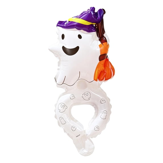 Halloween Wrist Balloon, 50 Pack Cartoon Ghost Inflatable for Halloween Party Decorations