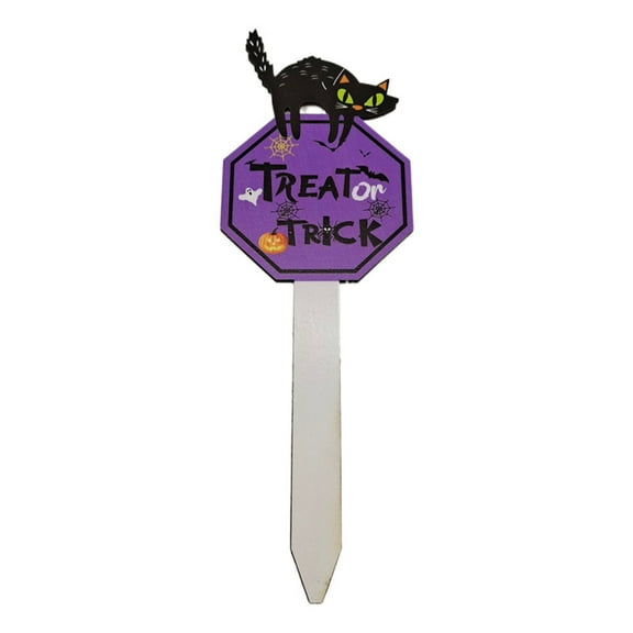 Halloween Yard Sign Decorations Yard Signs Decorative Garden Stakes Outdoor Lawn Signs for Halloween Party