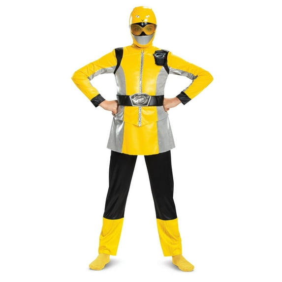 Halloween Yellow Ranger Beast Morpher Deluxe Child Costume