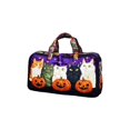 thumbnail image 1 of Halloween Yoga Bag for Women with Padded Carryall, Multicolor Festive Luggage for Ladies, Spooky Holiday Gift, 1 of 4