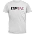thumbnail image 1 of Halloween Zombae Zombie Brain  Mens T Shirt White LG, 1 of 1