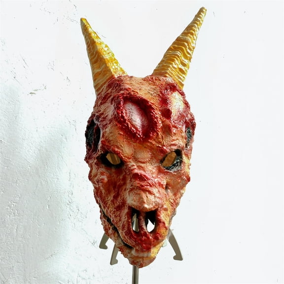 Halloween Zombie Animal Mask,Realistic Zombie Head Mask