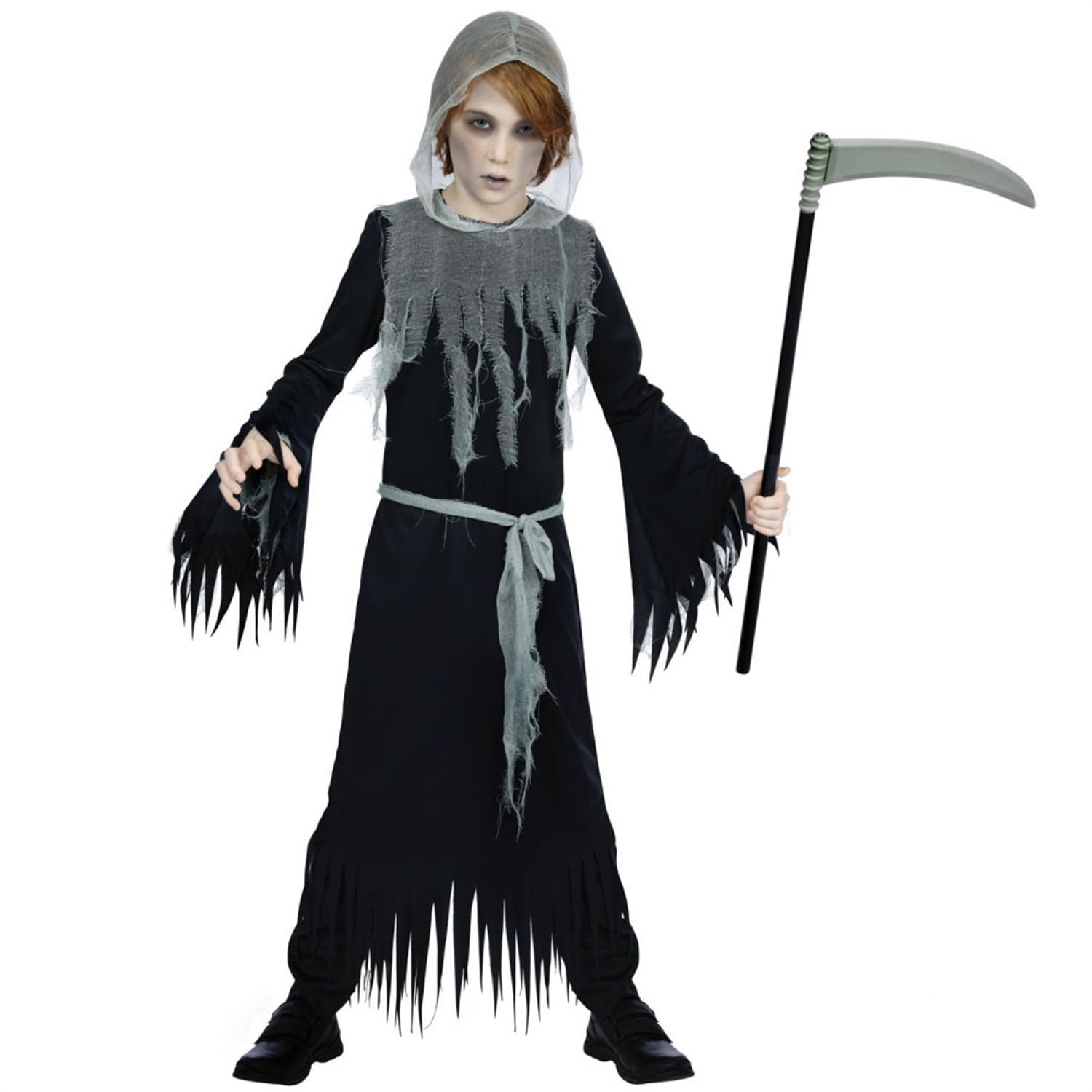 Halloween Zombie Costume Horror Fancy Dress Outfit for Children