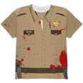 thumbnail image 1 of Halloween Zombie Grime Sheriff Walker All Over Youth T Shirt Multi YLG, 1 of 2