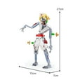 thumbnail image 1 of Halloween Zombie Nurse Building Blocks Model, Spooky Halloween Decorations Figurine, Fun Halloween Building Toys for Parties & Home Displays, Perfect Gifts for Horror Fans of All Ages, 1 of 5