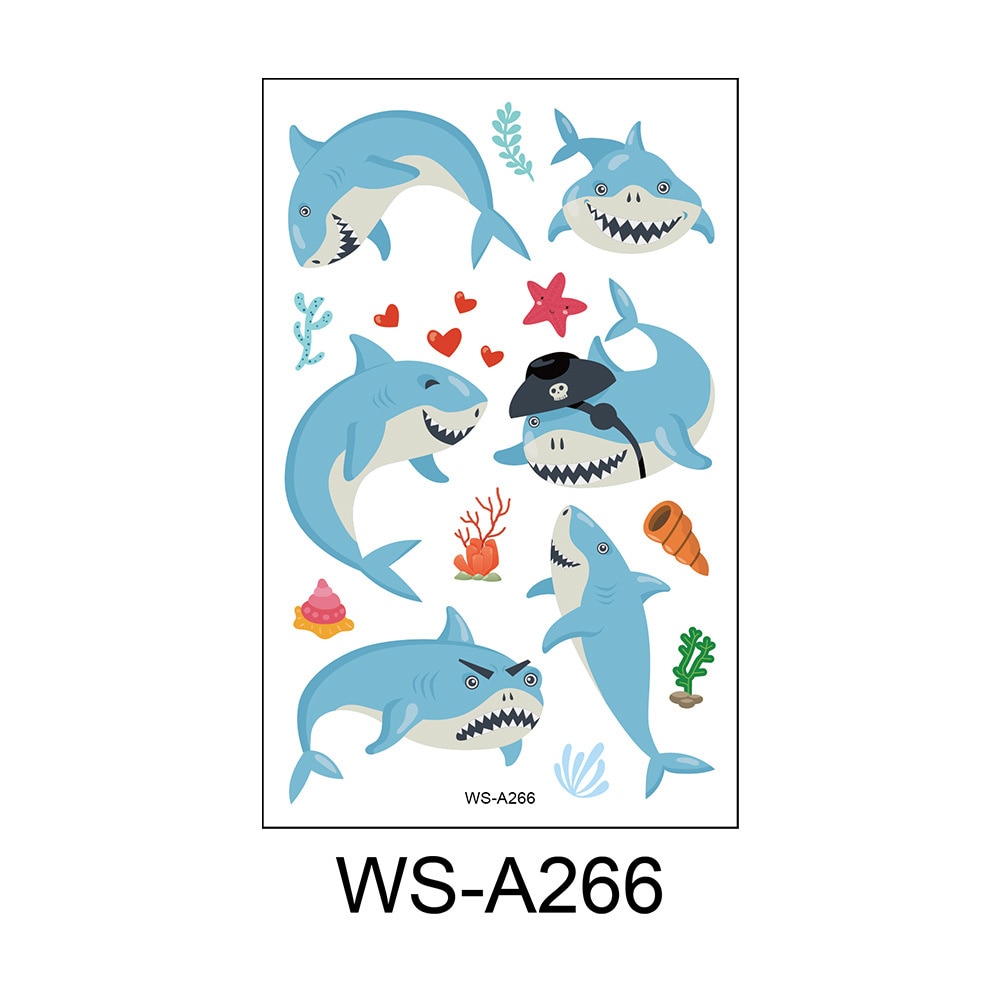 Halloween Zombie Temporary Tattoos Waterproof 3D Bite Mark Tattoo