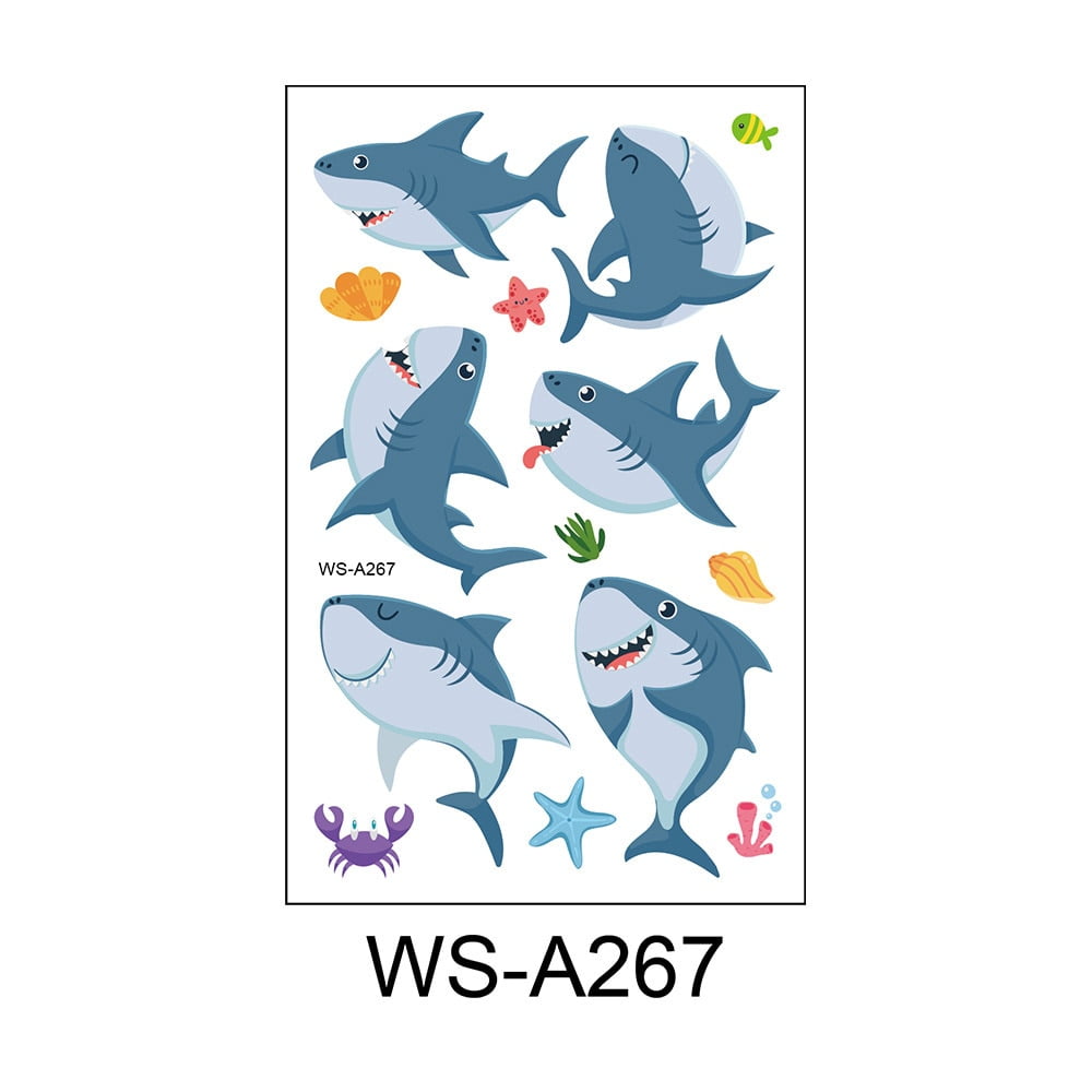 Halloween Zombie Temporary Tattoos Waterproof 3D Bite Mark Tattoo