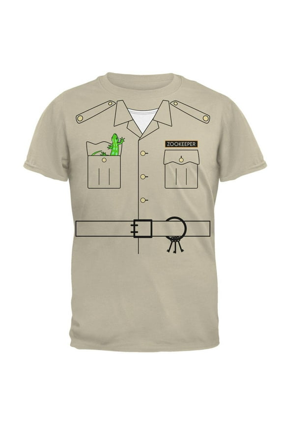 Halloween Zookeeper Costume Mens T Shirt