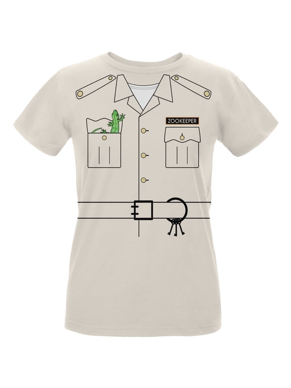 Halloween Zookeeper Costume Womens Organic T Shirt