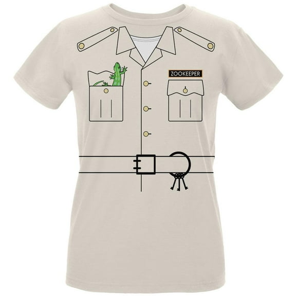 Halloween Zookeeper Costume Womens Organic T Shirt