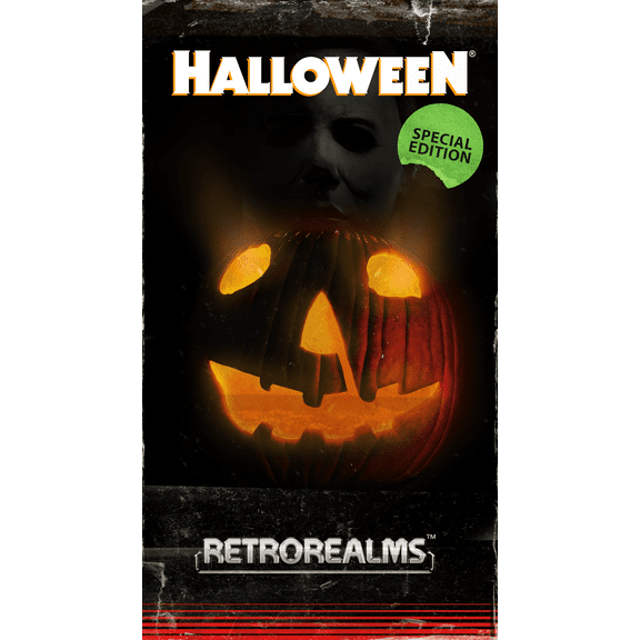 RETROREALMS HALLOWEEN AND ASH VS EVIL DEAD RETROREALMS DOUBLE FEATURE PS5 BLACK
