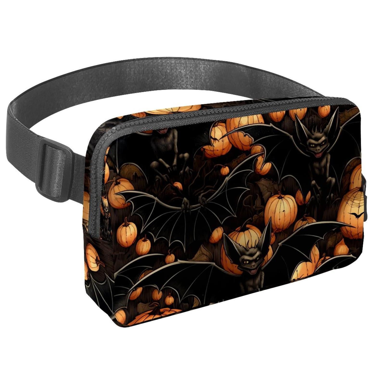 Halloween bats Running Belt Fanny Packs Waist Packs with Extension Strap Unisex Lightweight Adjustable
