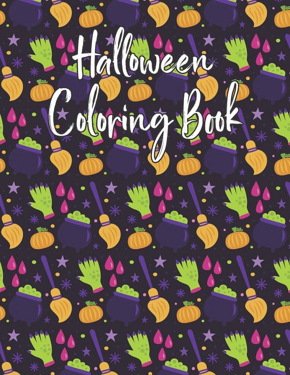 Halloween coloring book: Halloween Coloring Book for Kids Ages 4 to 8 ...