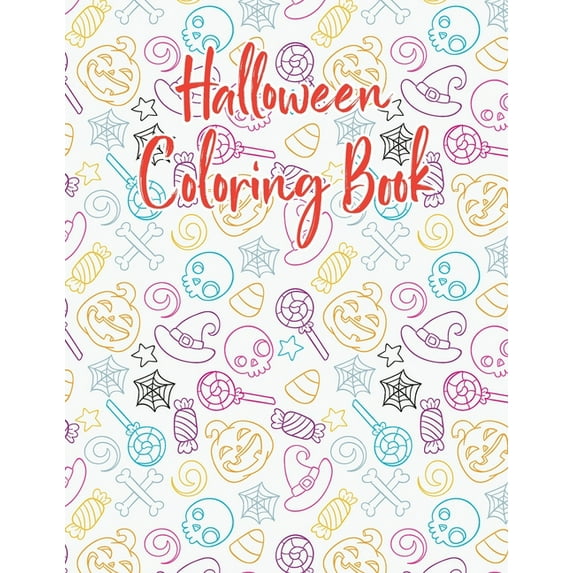 Halloween coloring book: Halloween Coloring Book for Kids Ages 4 to 8, Halloween coloring and activity book for Boys, Girls and Toddlers Ages 4 to 8 coloring and activity book for Celebrate Halloween
