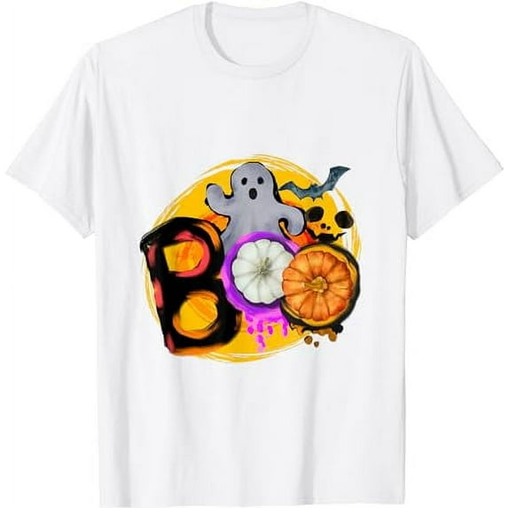 Halloween - creepy ghost white T-Shirt