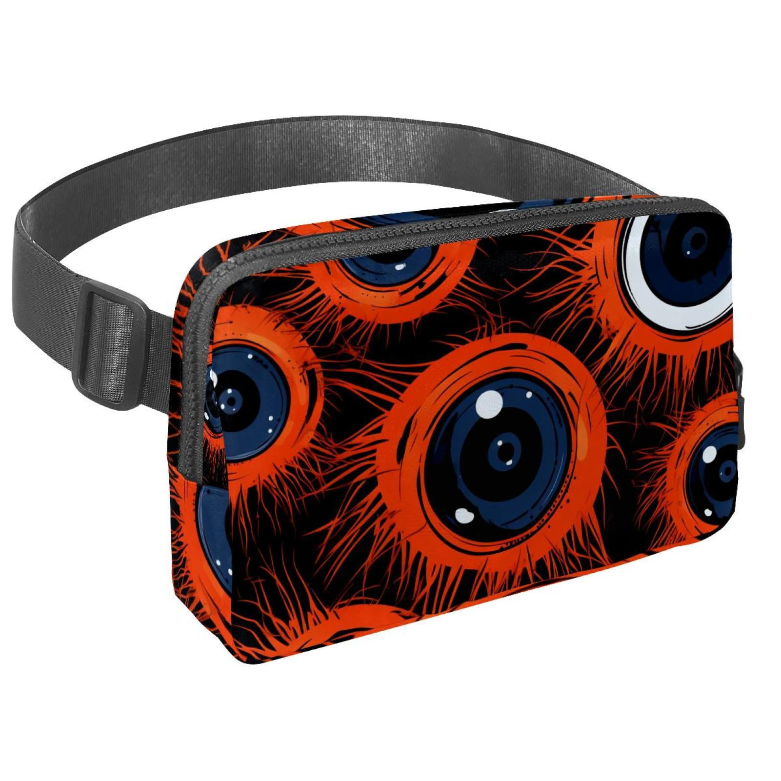Halloween eyeballs Lightweight Adjustable Belt Bag with Extension Strap - Unisex Running Waist Bag