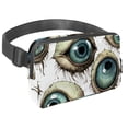 thumbnail image 1 of Halloween eyeballs Lightweight and Adjustable Crossbody Bag with Extension Strap - Unisex Sling Bag, Crossbody Bag, Fanny Pack, 1 of 7
