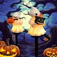 thumbnail image 1 of Halloween ghost outdoor lights ghost pumpkin, 1 of 3